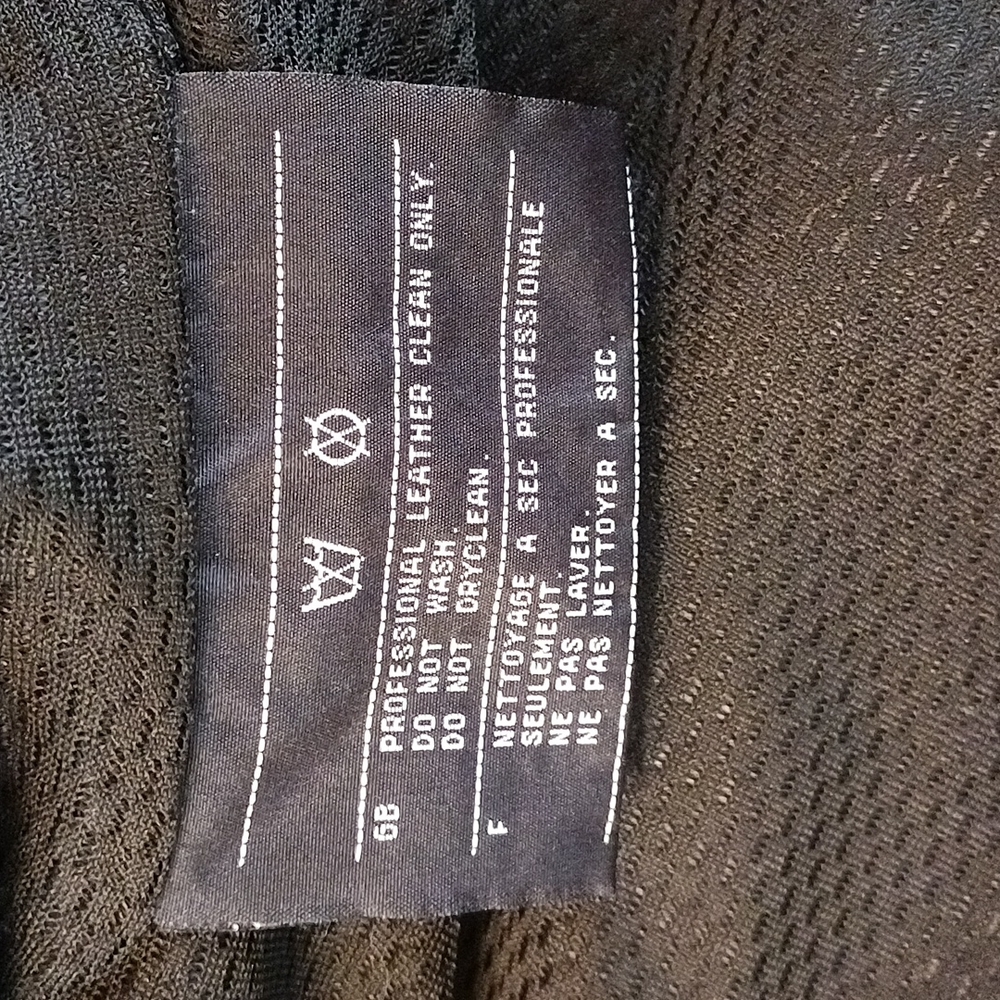 Harley-Davidson Authentic Heavyweight Leather Riding Jacket. - Picture 11 of 16